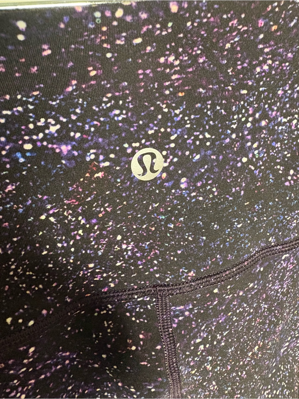 Lululemon Wunder Under HR leggings in Crystalline Multi speckled galaxy 6 - Picture 7 of 7